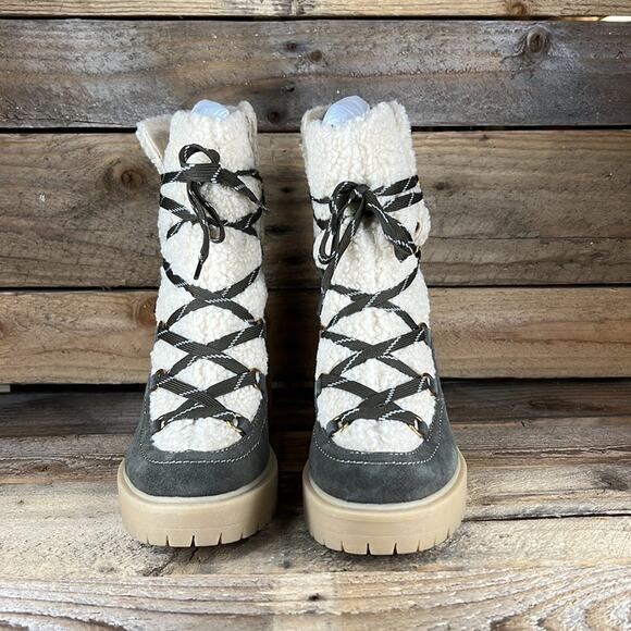 Dolce Vita Celtic Bootie - Olive/Cream - 9 - New without box - Picture 2 of 8